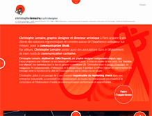 Tablet Screenshot of lemaire-design.fr
